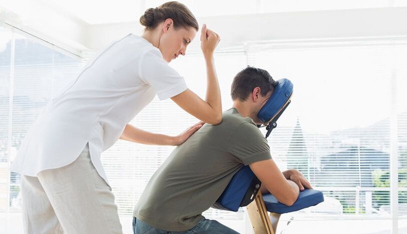 chair massage